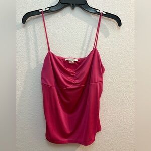 Y2K Pink Shimmer Cami Top